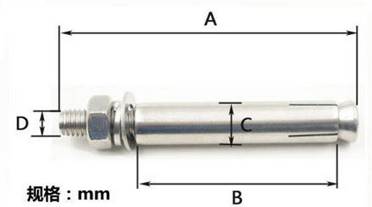 卫浴膨胀螺丝什么规格