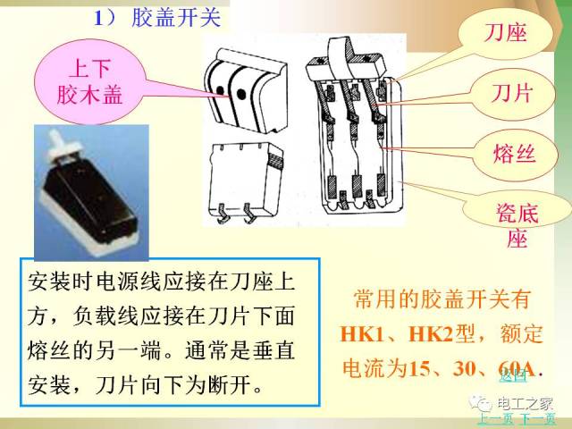 常用低压电器的认识和检测